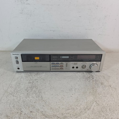 Technics stereo cassette deck - technics,