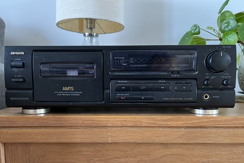 Aiwa f450 stereo cassette - aiwa, ad-f450
