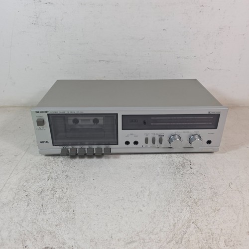 Sharp stereo cassette deck - stereo,