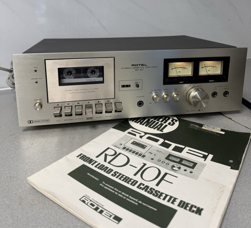 Rotel 10f stereo cassette - stereo,