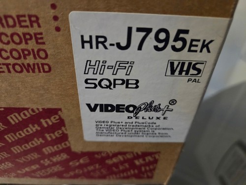 Jvc j795ek vhs - vhs, stereo