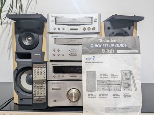 Technics hd510 fi system - sc-hd510, hi-fi