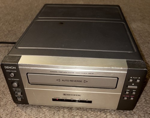 Denon drr cassette deck - cassette,
