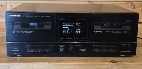 Technics x520 stereo - rs-x520, double