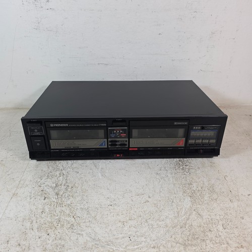 Pioneer double cassette tape - double,