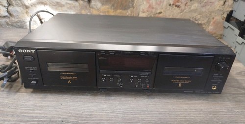 Sony double stereo cassette - sony,