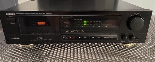 Denon drm 400 cassette deck - denon,